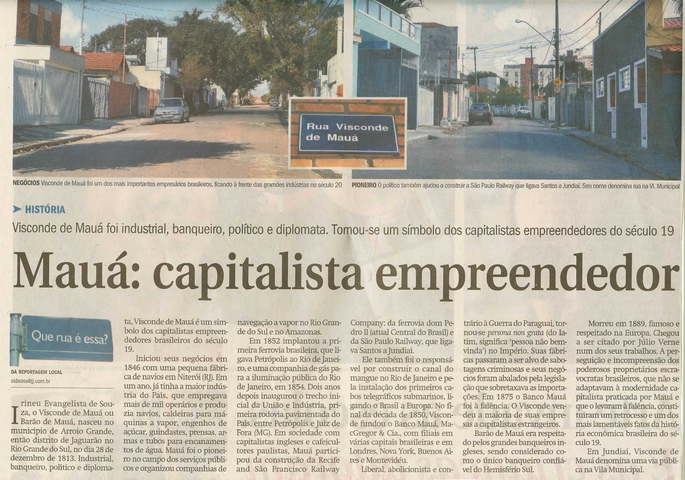 Jornal de Jundiaí - 06/07/2009