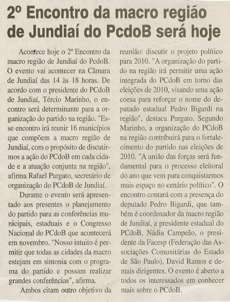 Jornal da Cidade - 04/07/2009