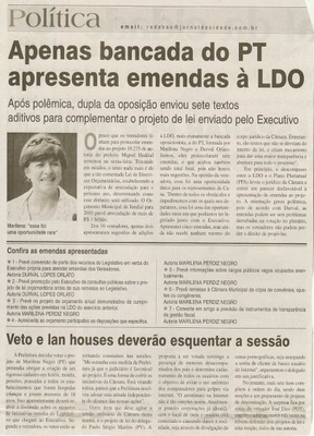 Jornal da Cidade - 07/07/2009