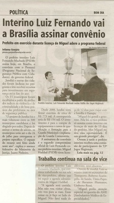 Bom Dia Jundiaí - 14/07/2009