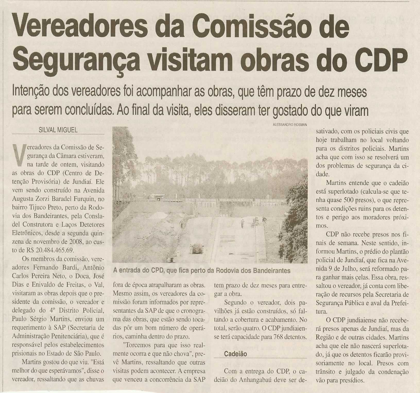 Jornal da Cidade - 15/07/2009