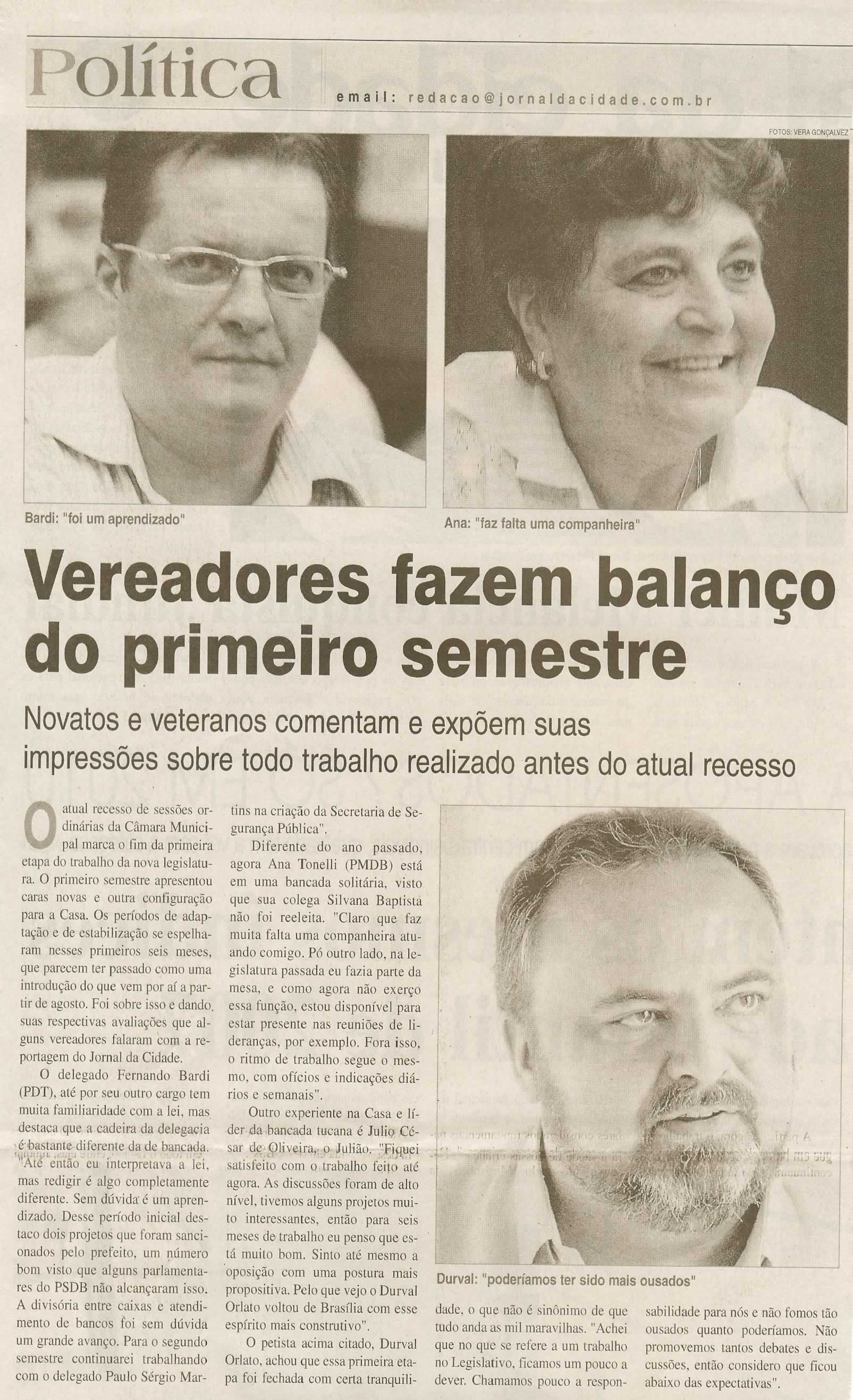 Jornal da Cidade - 16/07/2009