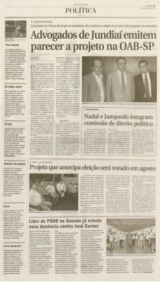 Jornal de Jundiaí - 17/07/2009