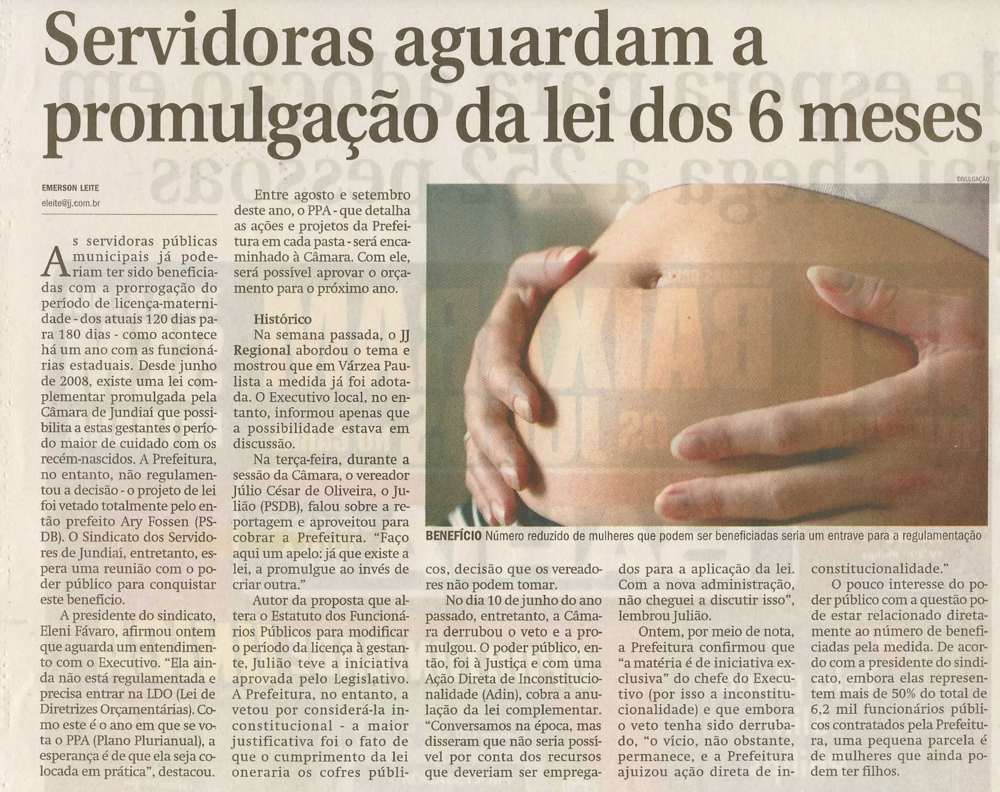 Jornal de Jundiaí - 17/07/2009