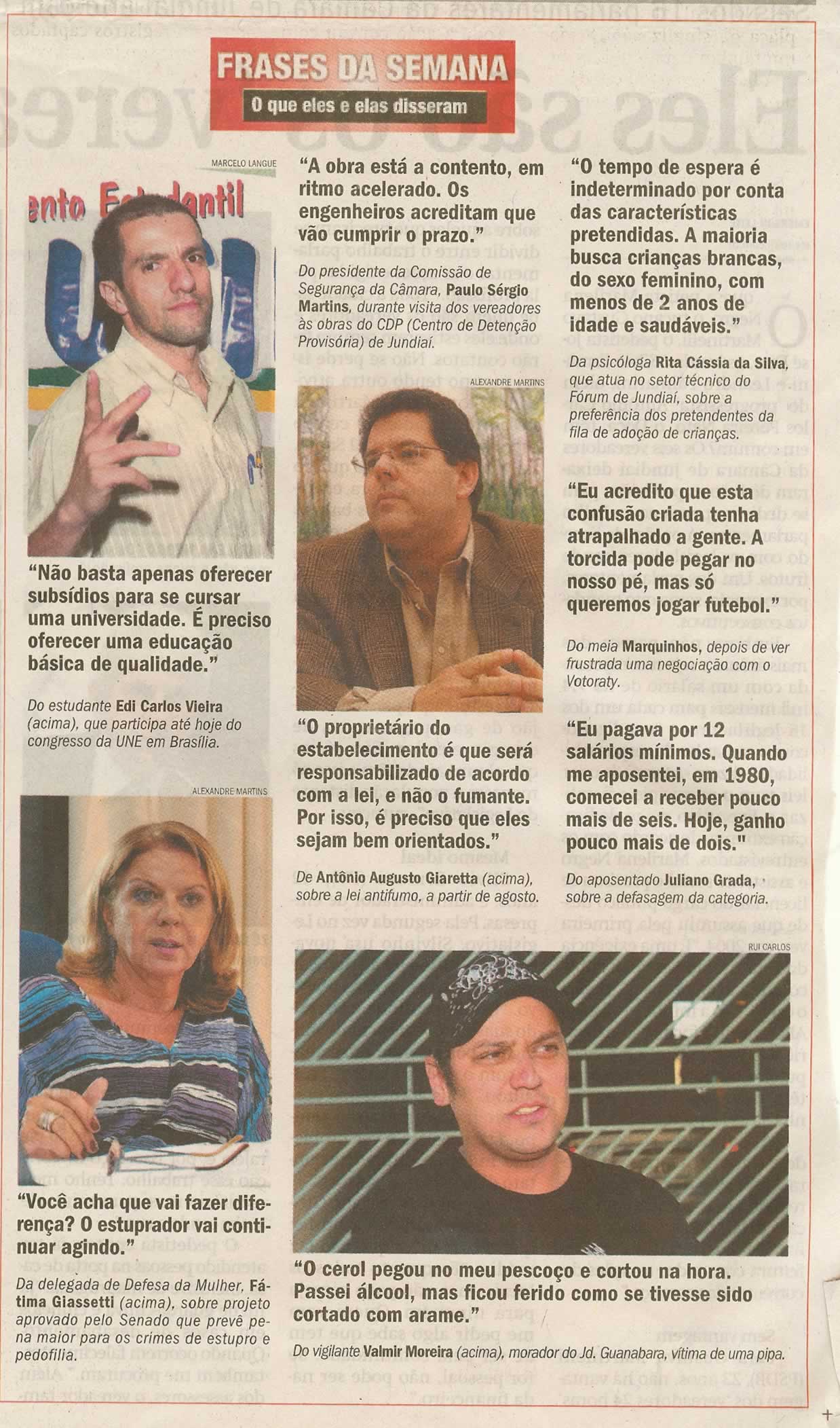 Jornal de Jundiaí - 19/07/2009