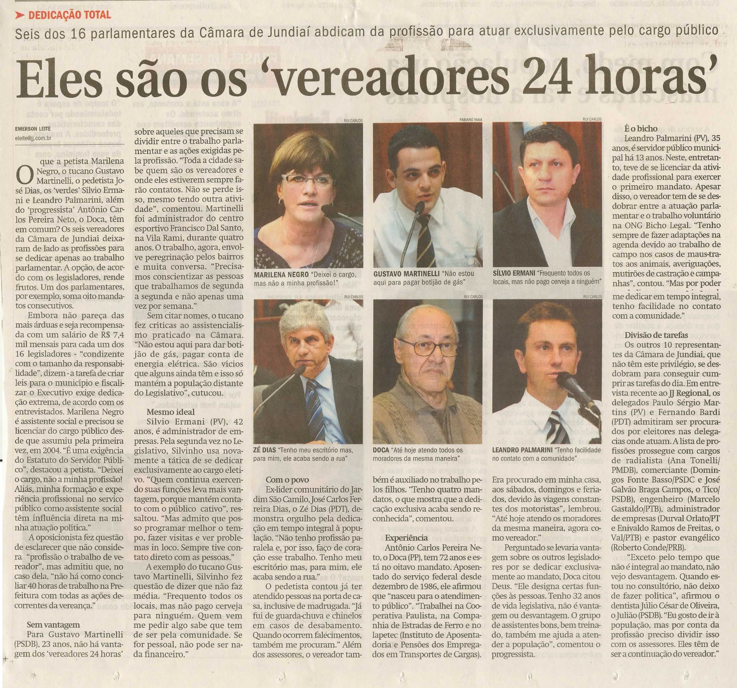 Jornal de Jundiaí - 19/07/2009