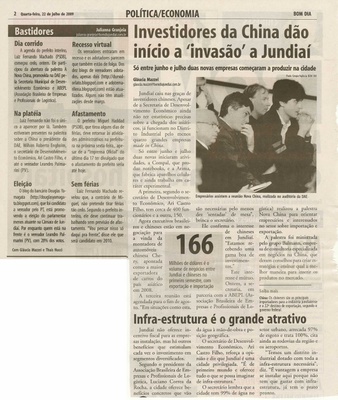 Bom Dia Jundiaí - 22/07/2009