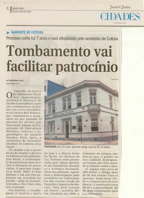 Jornal de Jundiaí - 23/07/2009