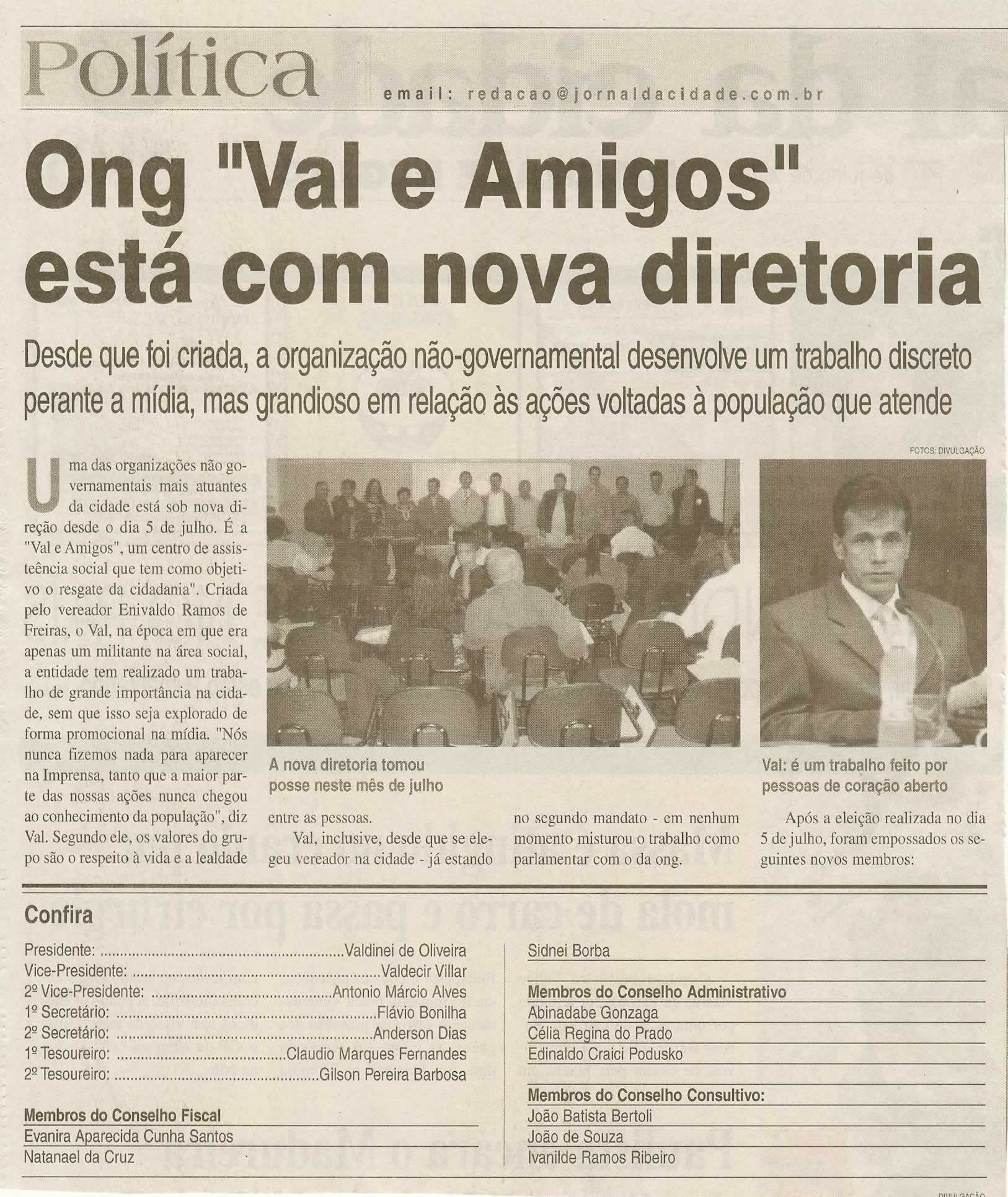 Jornal da Cidade - 26/07/2009