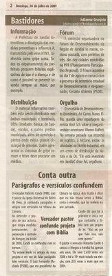 Bom Dia Jundiaí - 26/07/2009