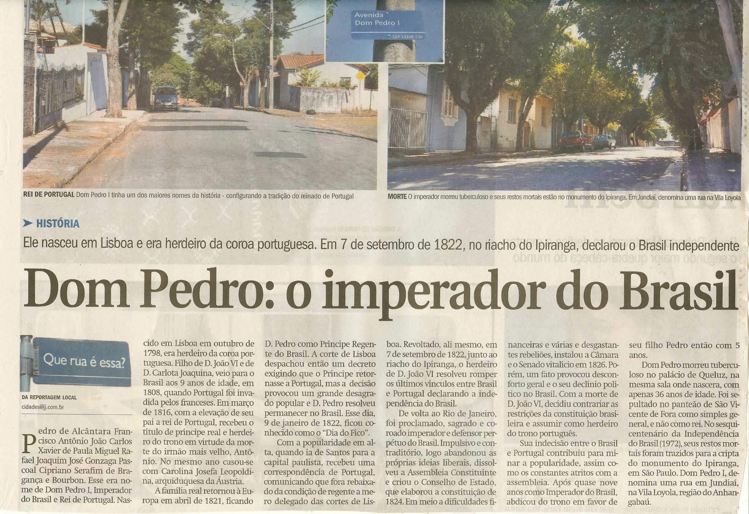 Jornal de Jundiaí - 26/07/2009