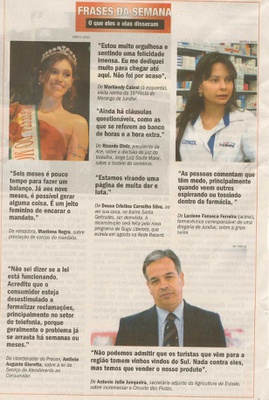 Jornal de Jundiaí - 26/07/2009