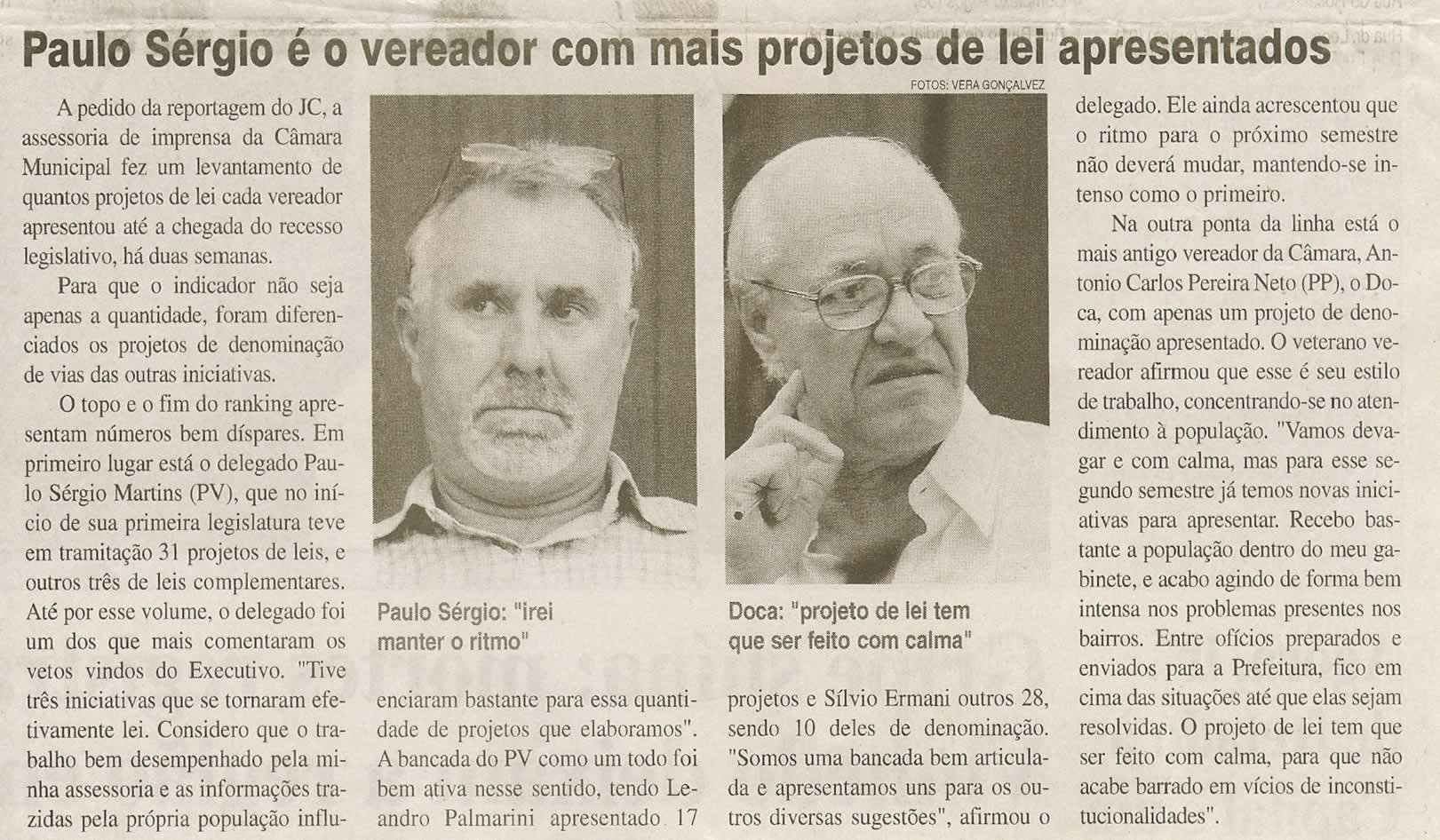 Jornal da Cidade - 28/07/2009