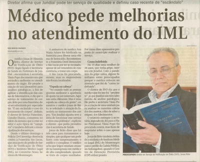 Jornal de Jundiaí - 30/07/2009