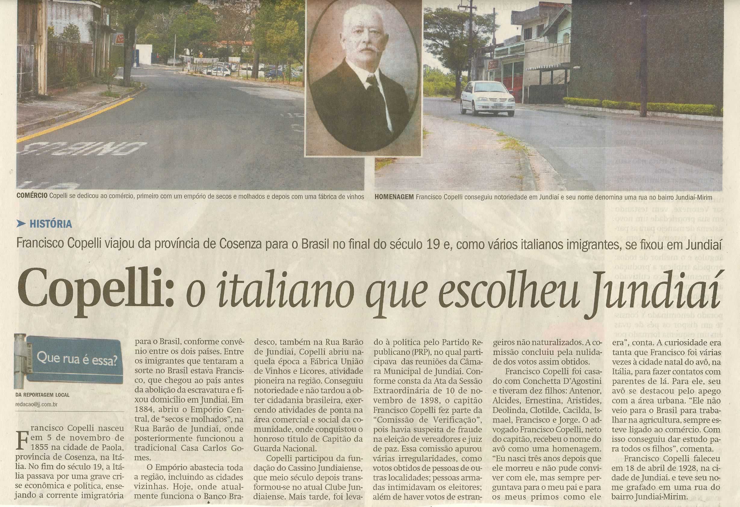 Jornal de Jundiaí - 02/08/2009