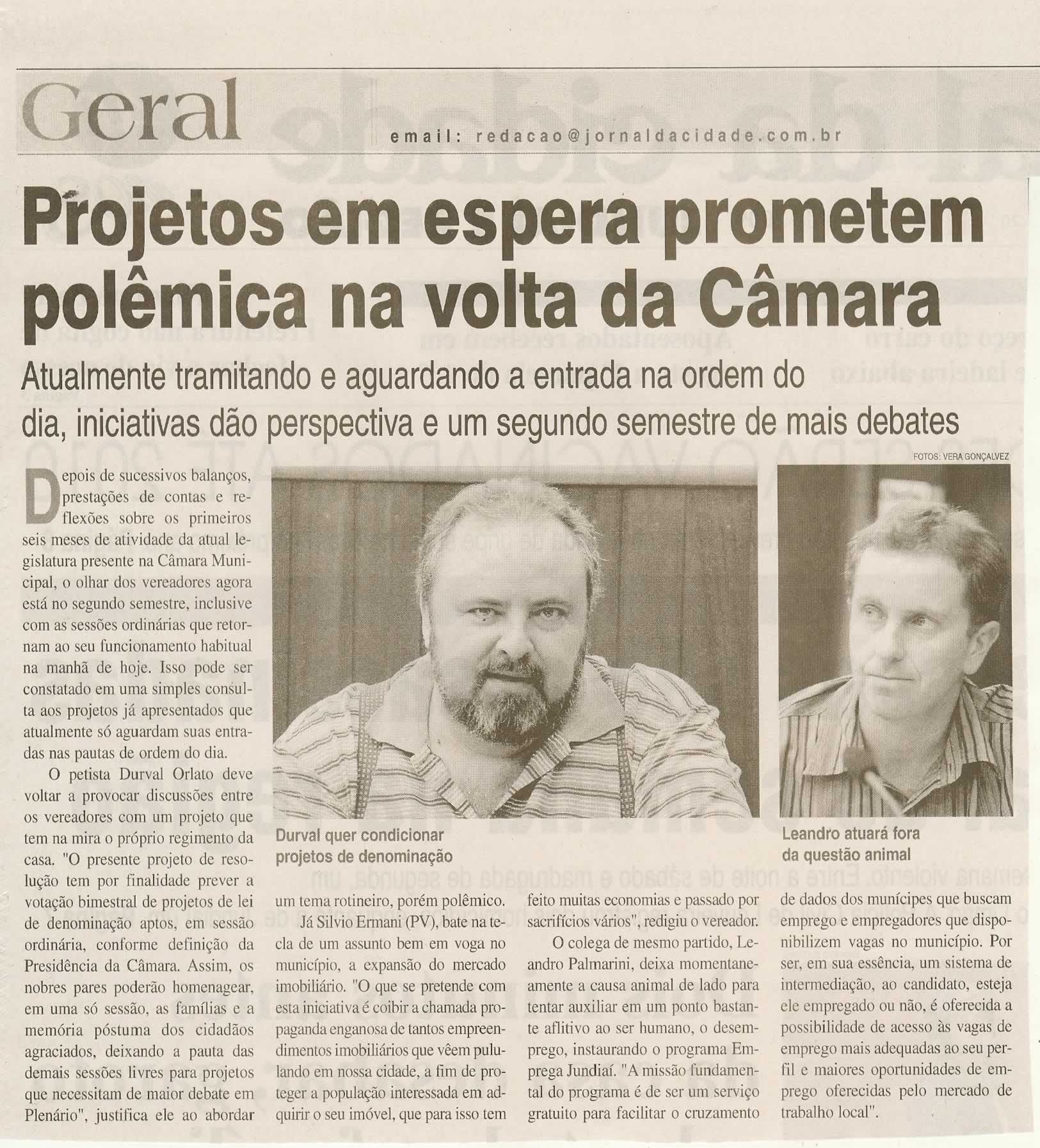 Jornal da Cidade - 04/08/2009
