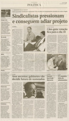 Jornal de Jundiaí - 05/08/2009