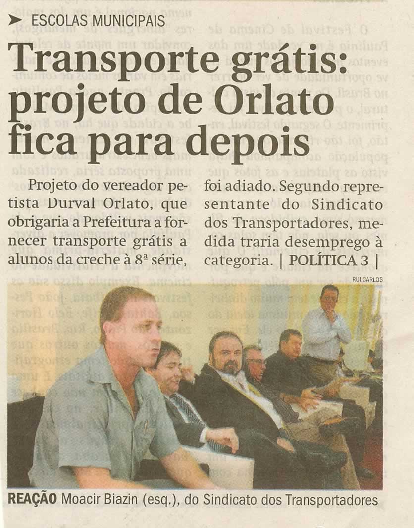 Jornal de Jundiaí - 05/08/2009