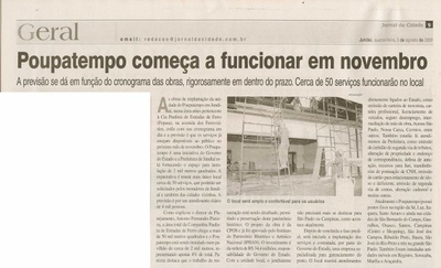 Jornal da Cidade - 05/08/2009
