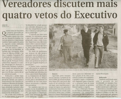Jornal de Jundiaí - 10/08/2009