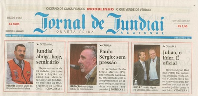 Jornal de Jundiaí - 12/08/2009