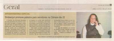 Jornal da Cidade - 14/08/2009