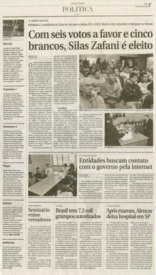 Jornal de Jundiaí - 15/08/2009