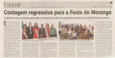 Jornal da Cidade - 18/08/2009