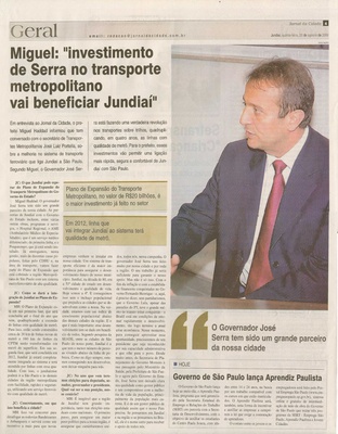 Jornal da Cidade - 20/08/2009