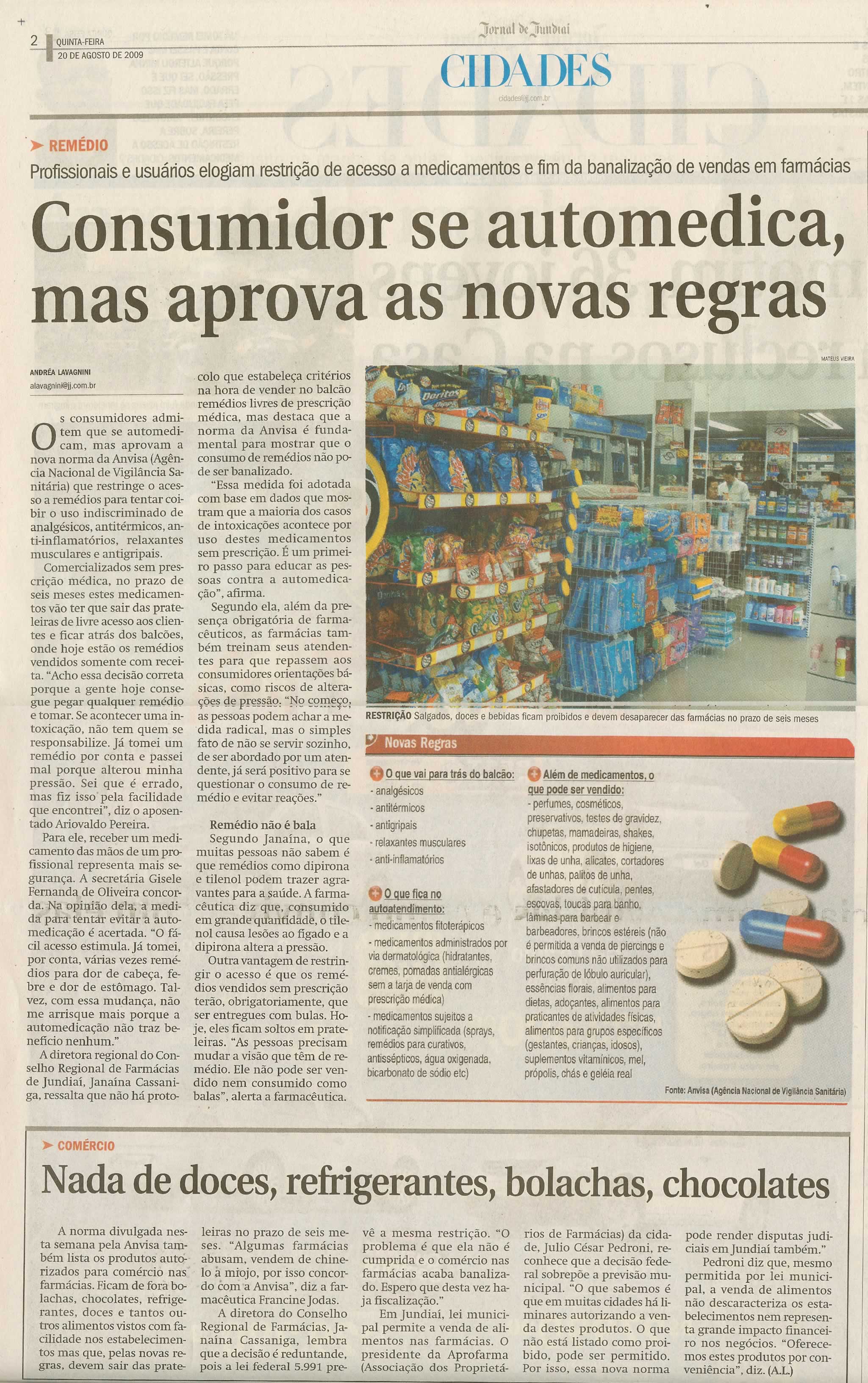 Jornal de Jundiaí - 20/08/2009