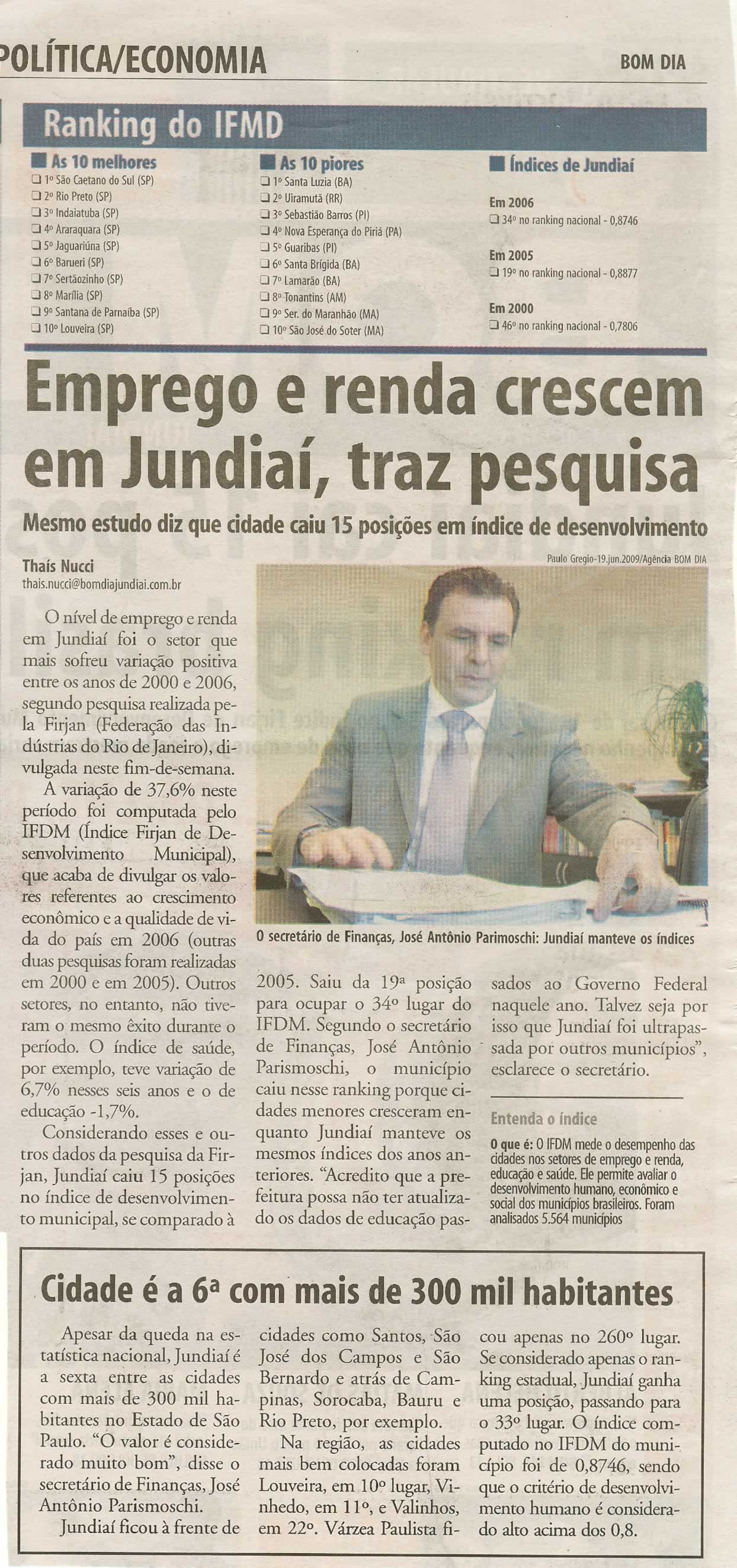 Bom Dia Jundiaí - 24/08/2009