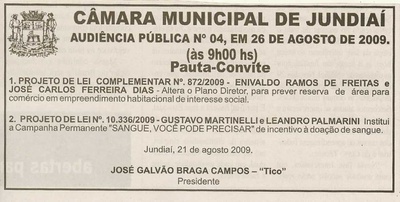 Jornal da Cidade - 22/08/2009