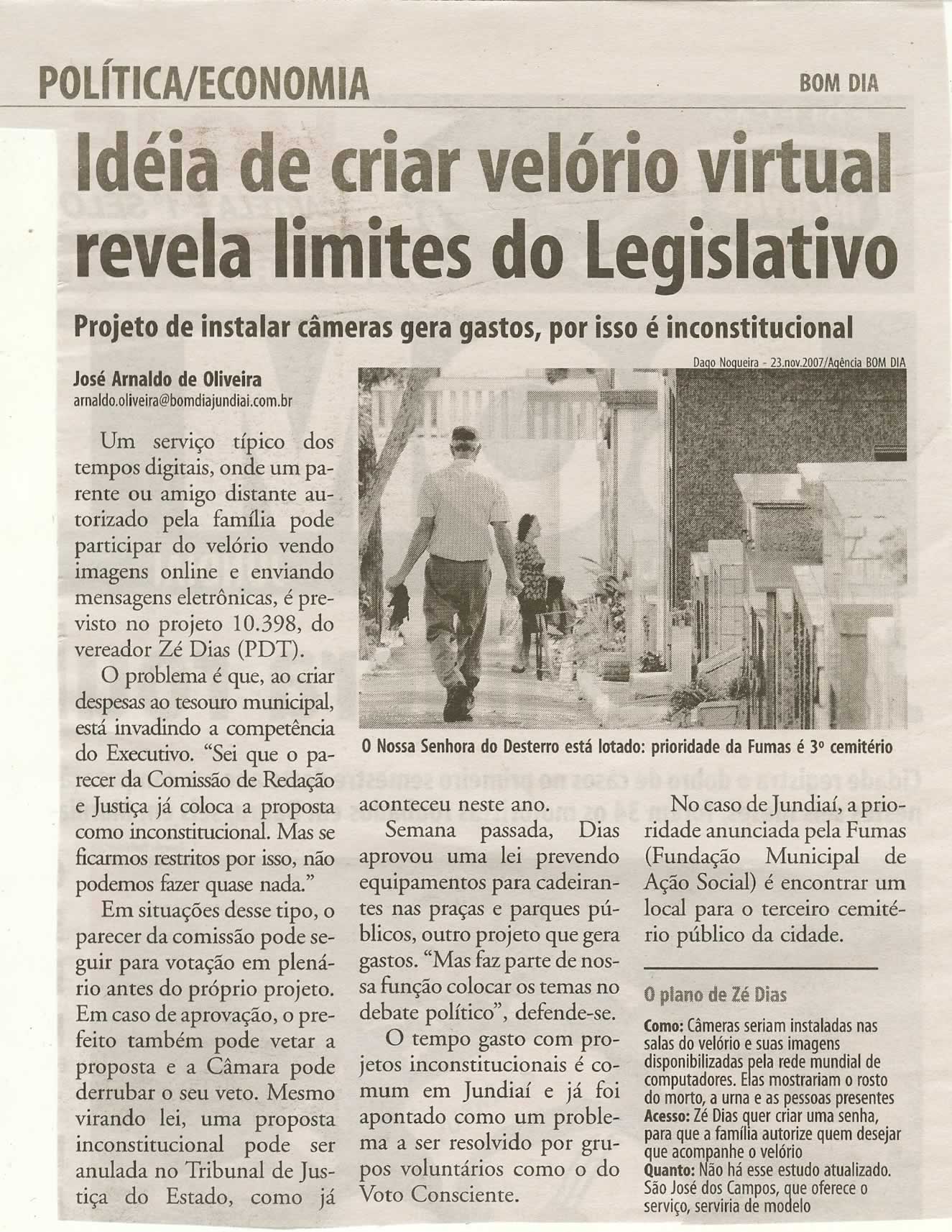 Bom Dia Jundiaí - 23/08/2009
