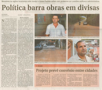 Jornal de Jundiaí - 23/08/2009