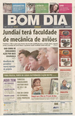 Bom Dia Jundiaí - 26/08/2009