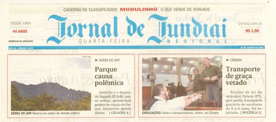 Jornal de Jundiaí - 26/08/2009
