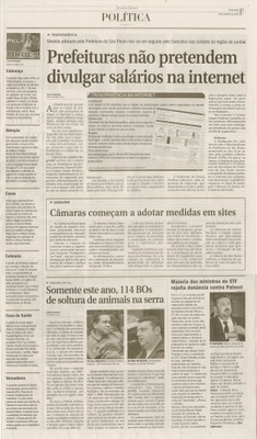 Jornal de Jundiaí - 28/08/2009