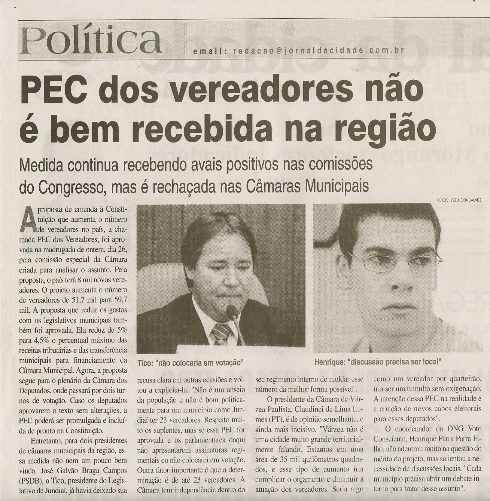 Jornal da Cidade - 28/08/2009