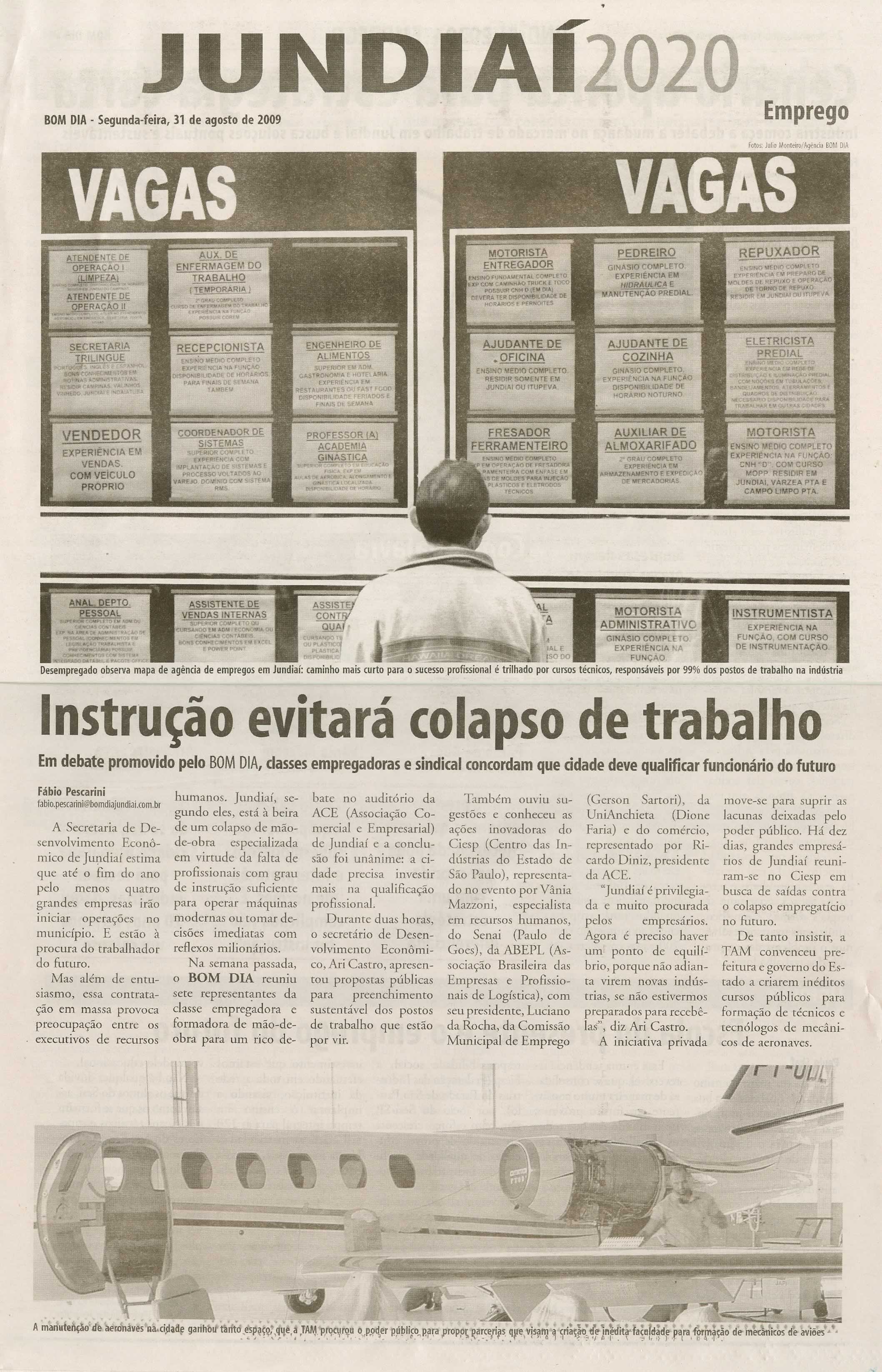 Bom Dia Jundiaí - 31/08/2009