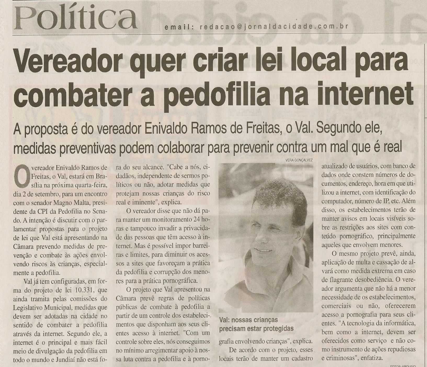 Jornal da Cidade - 30/08/2009