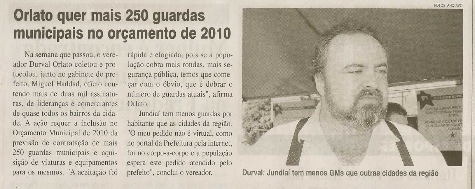 Jornal da Cidade - 30/08/2009