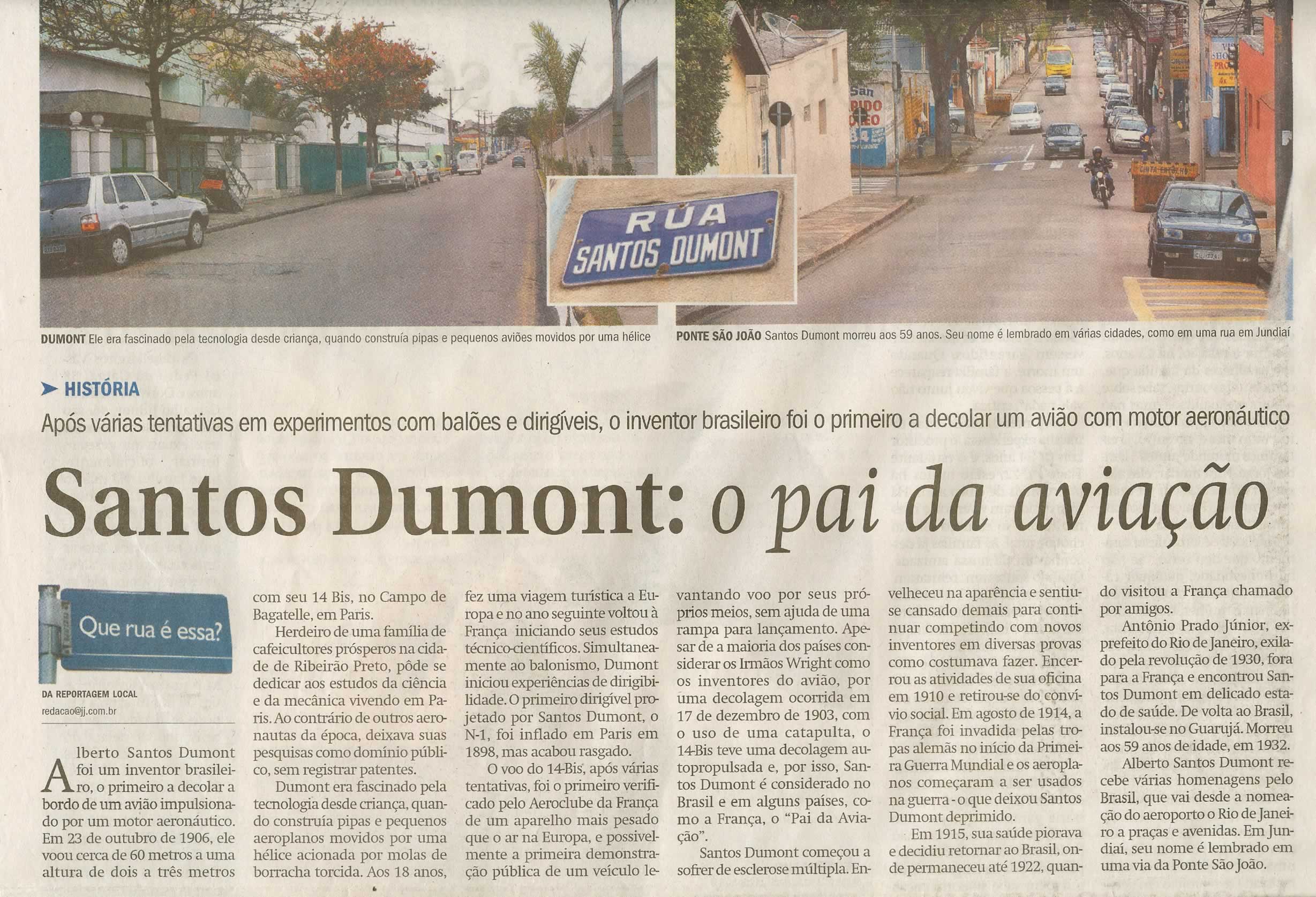 Jornal de Jundiaí - 30/08/2009