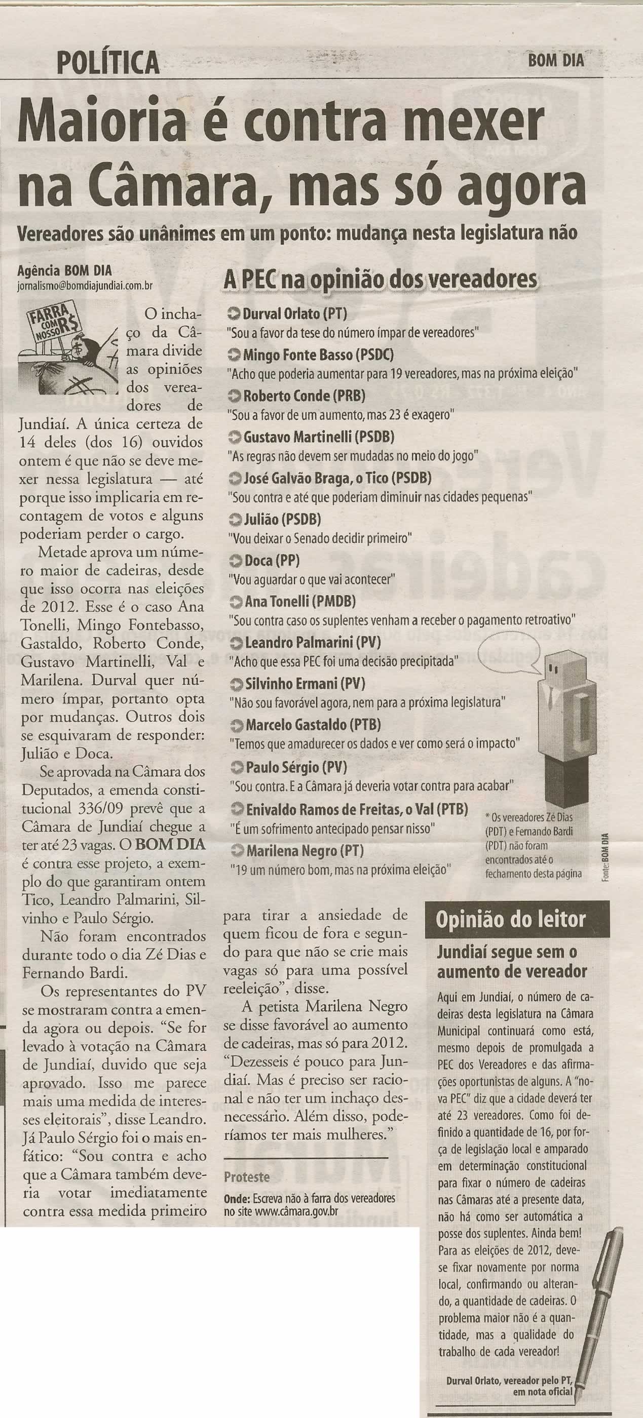 Bom Dia Jundiaí - 29/08/2009