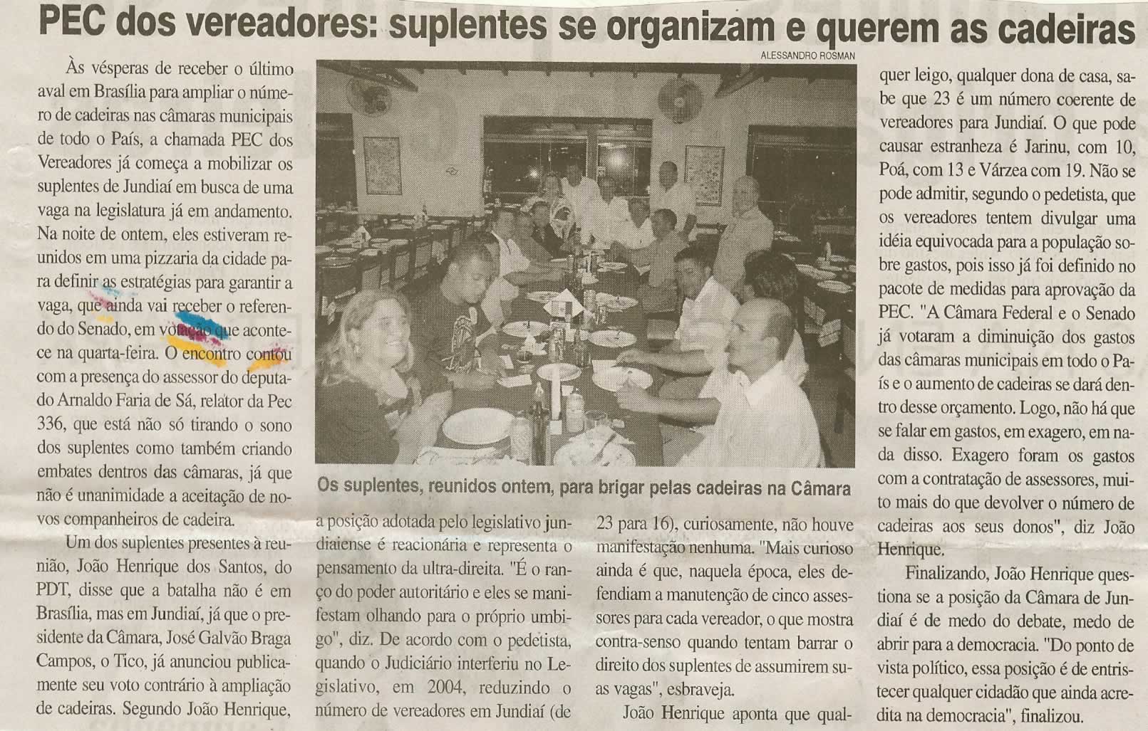 Jornal da Cidade - 01/09/2009