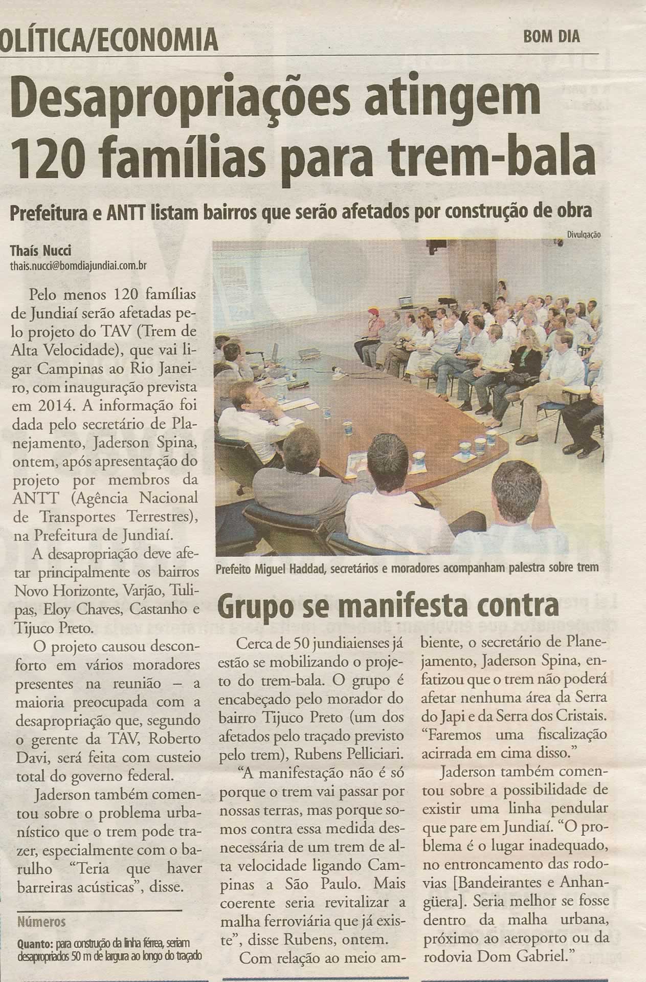 Bom Dia Jundiaí - 03/09/2009