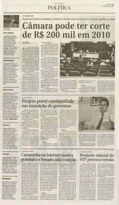 Jornal de Jundiaí - 03/09/2009