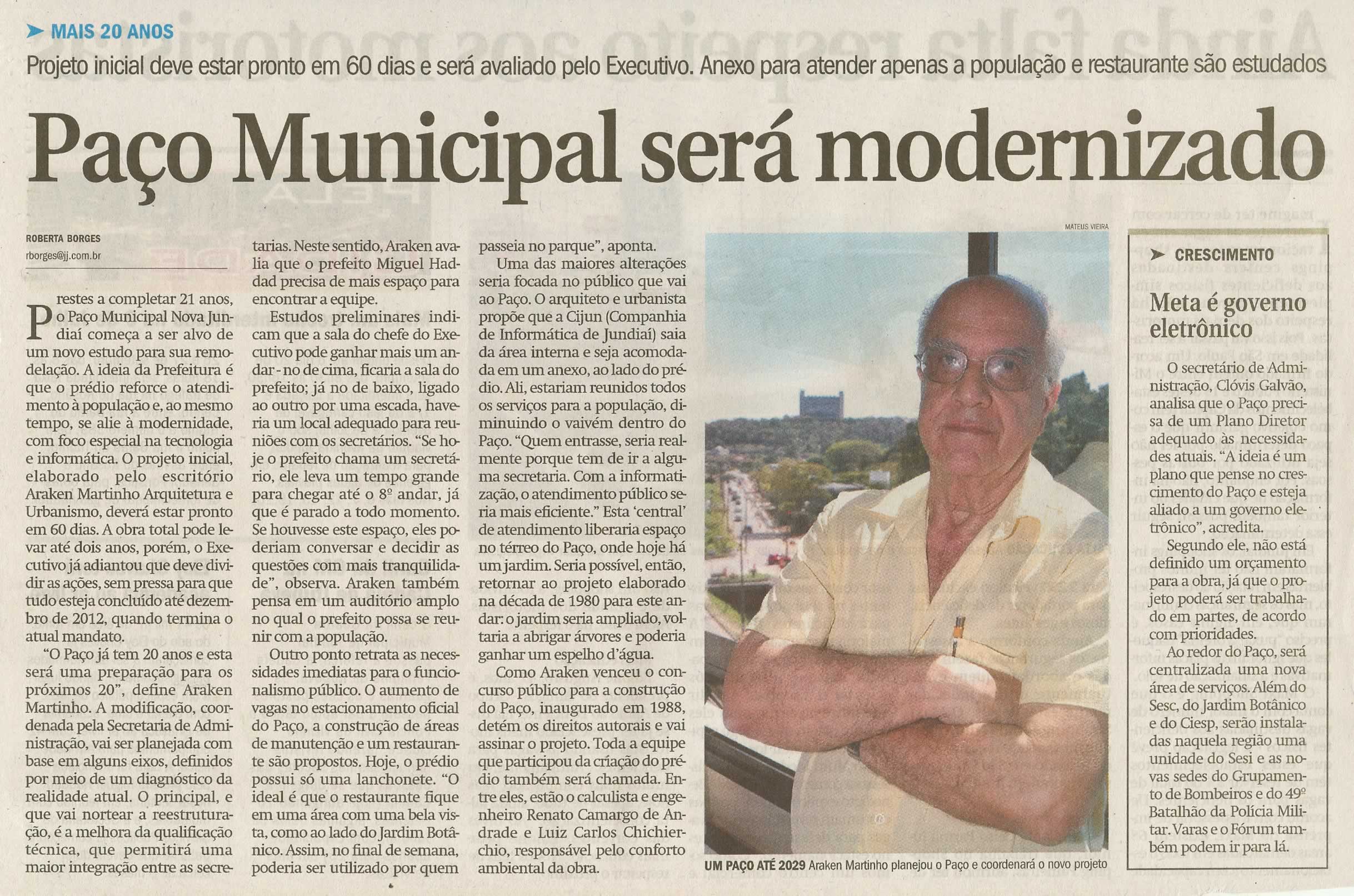 Jornal de Jundiaí - 04/09/2009