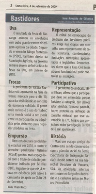 Bom Dia Jundiaí - 04/09/2009