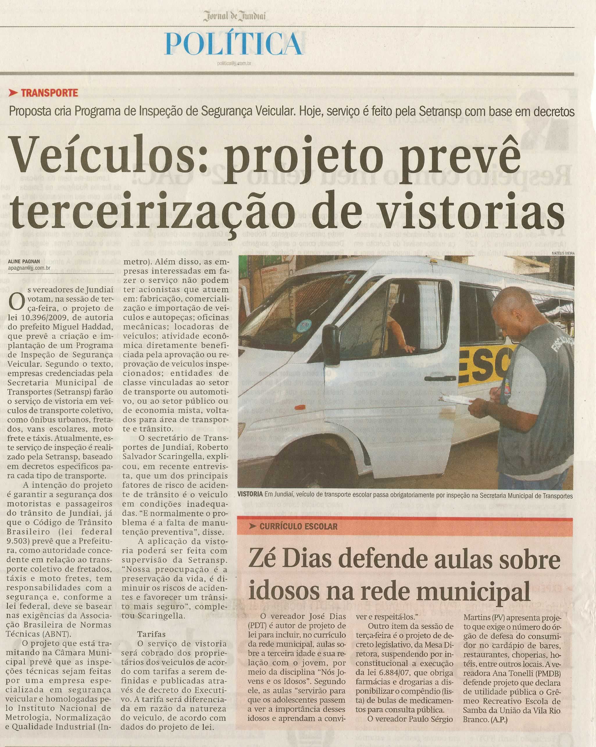 Jornal de Jundiaí - 06/09/2009