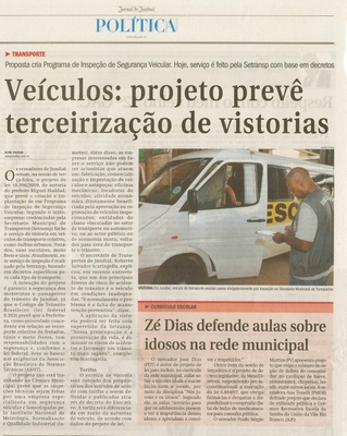 Jornal de Jundiaí - 06/09/2009